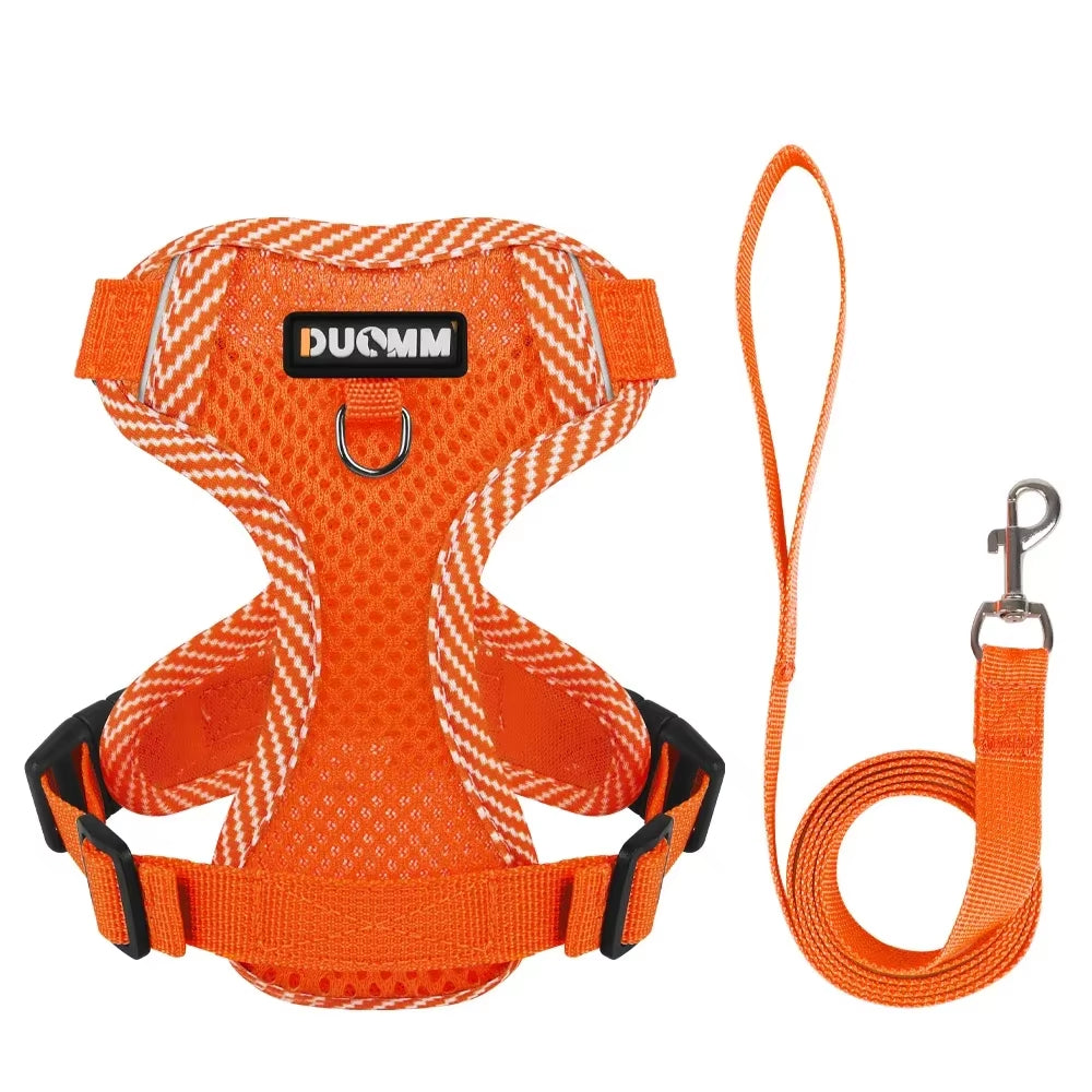 New Dog Chest Strap Dopamine Pet Chest Strap Reflective and Breathable Pet Traction Rope Pet Supplies
